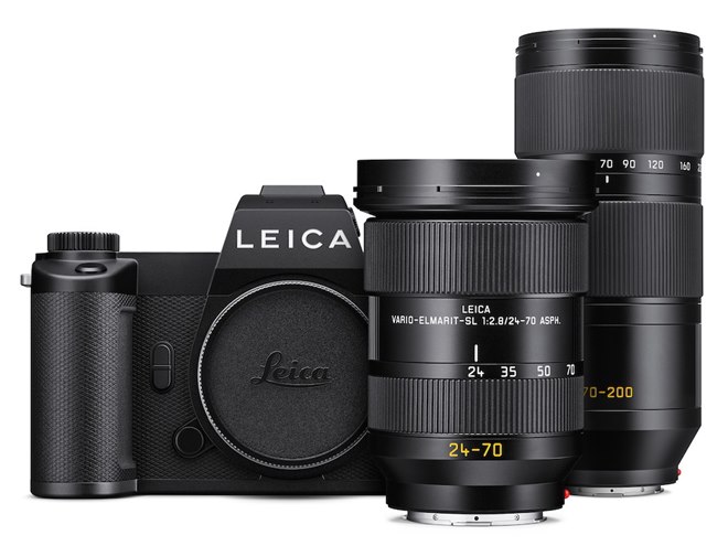 ライカSL3-P バリオ・エルマリートSL f2.8/24-70mm ASPH. + バリオ・エルマリートSL f2.8/70-200mm ASPH. セット [ブラック]